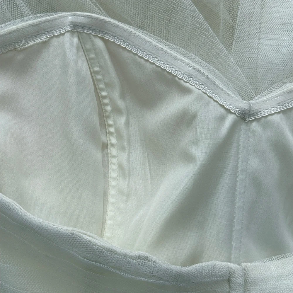ivory Jenny Yoo 'Annabelle' Convertible Tulle Column Dress size 12 - Picture 9 of 11